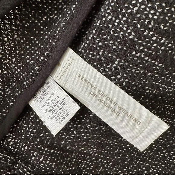 | loft • herringbone zip front moto blazer jacket • size xs |