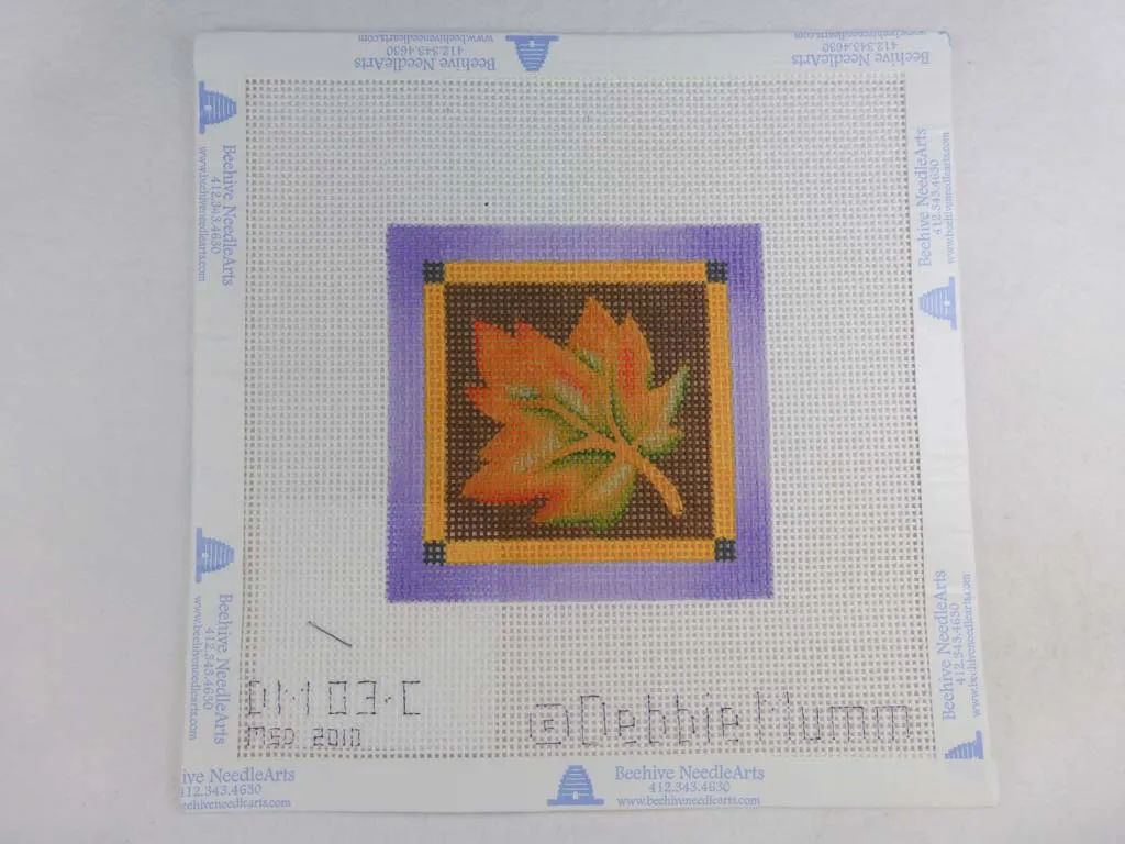 * Melissa Shirley Designs DM03C Leaf Coaster