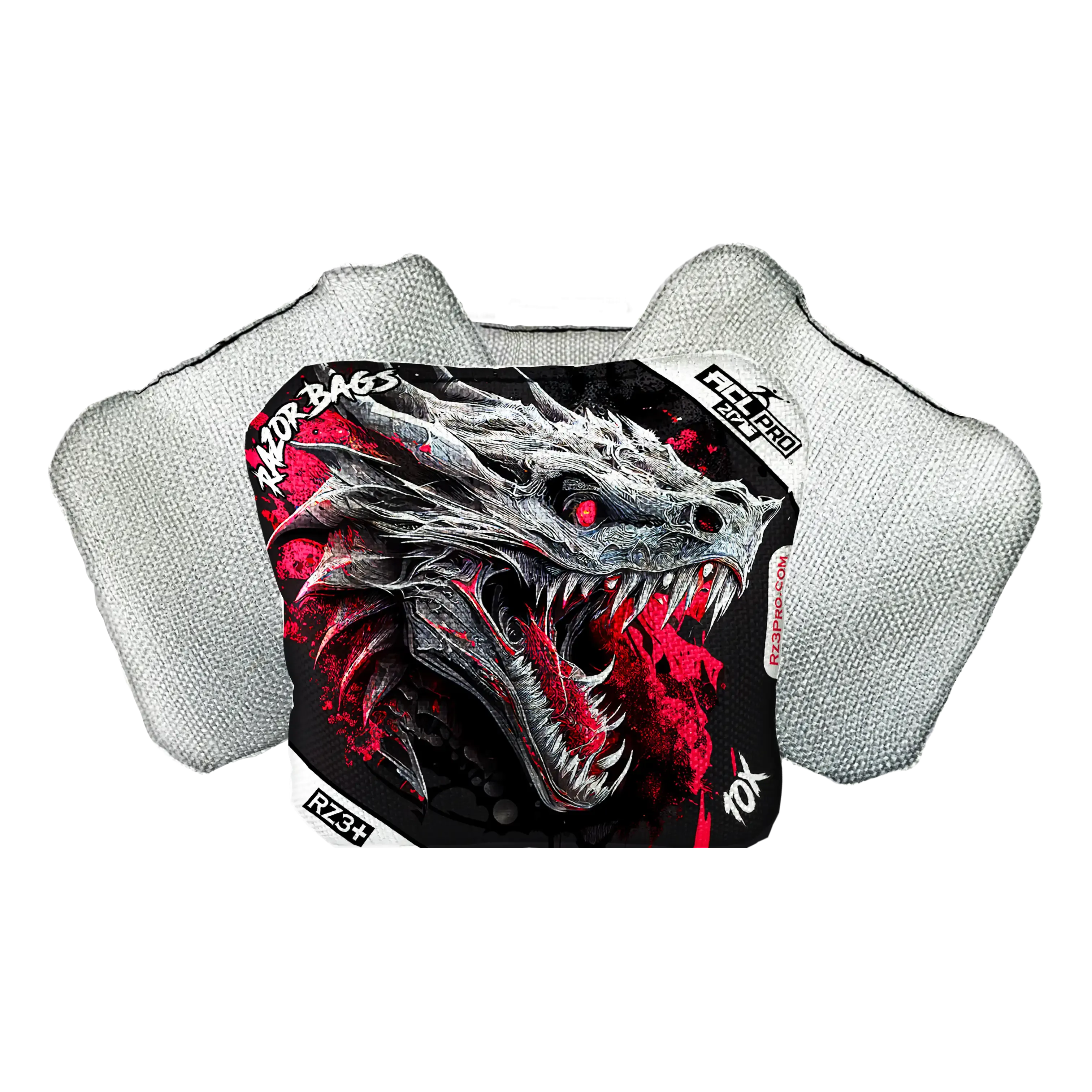 10X | Dragon Black Series | ACL PRO Razor Cornhole Bags