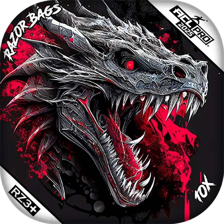 10X | Dragon Black Series | ACL PRO Razor Cornhole Bags
