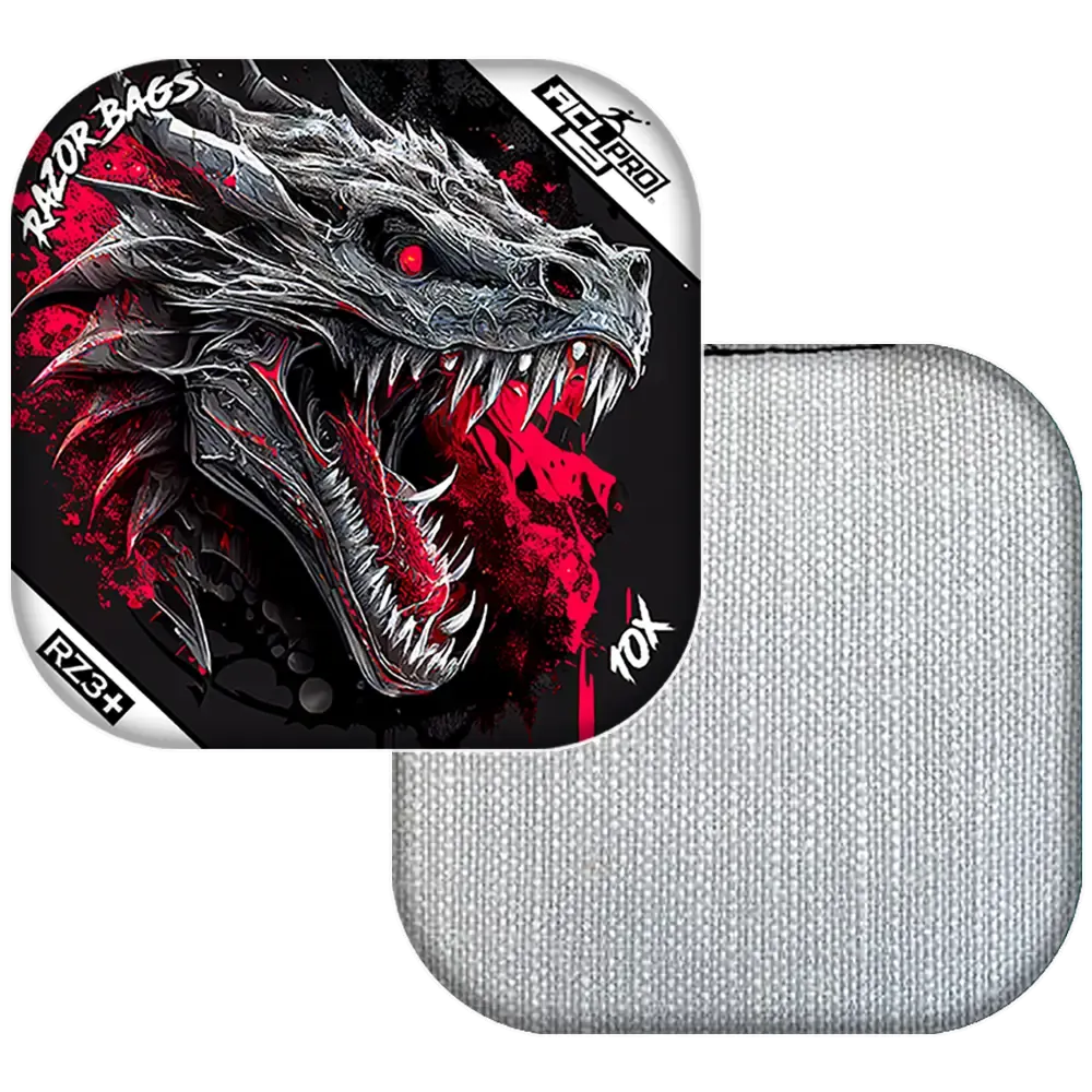 10X | Dragon Black Series | ACL PRO Razor Cornhole Bags