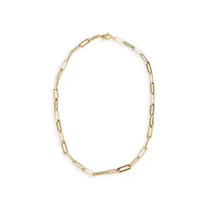 14 kt. Gold Jumbo Links of Love Chain Necklace