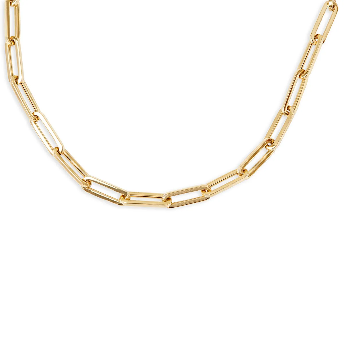14 kt. Gold Jumbo Links of Love Chain Necklace