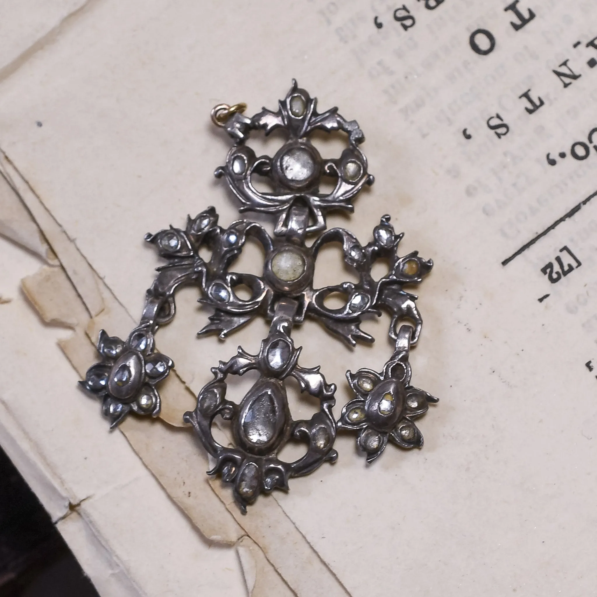 18th Century Iberian Jargoon Pendant