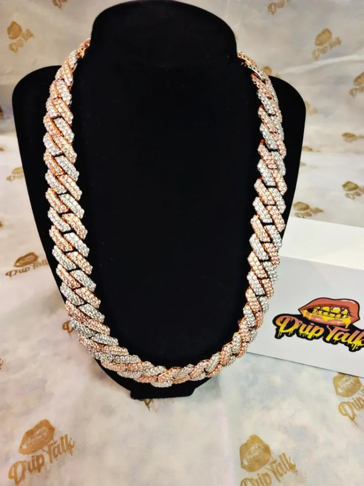 19MM PRONG CUBAN LINK CHAINS
