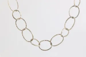 24" 925 Silver Link Chain Necklace (38.66g.)