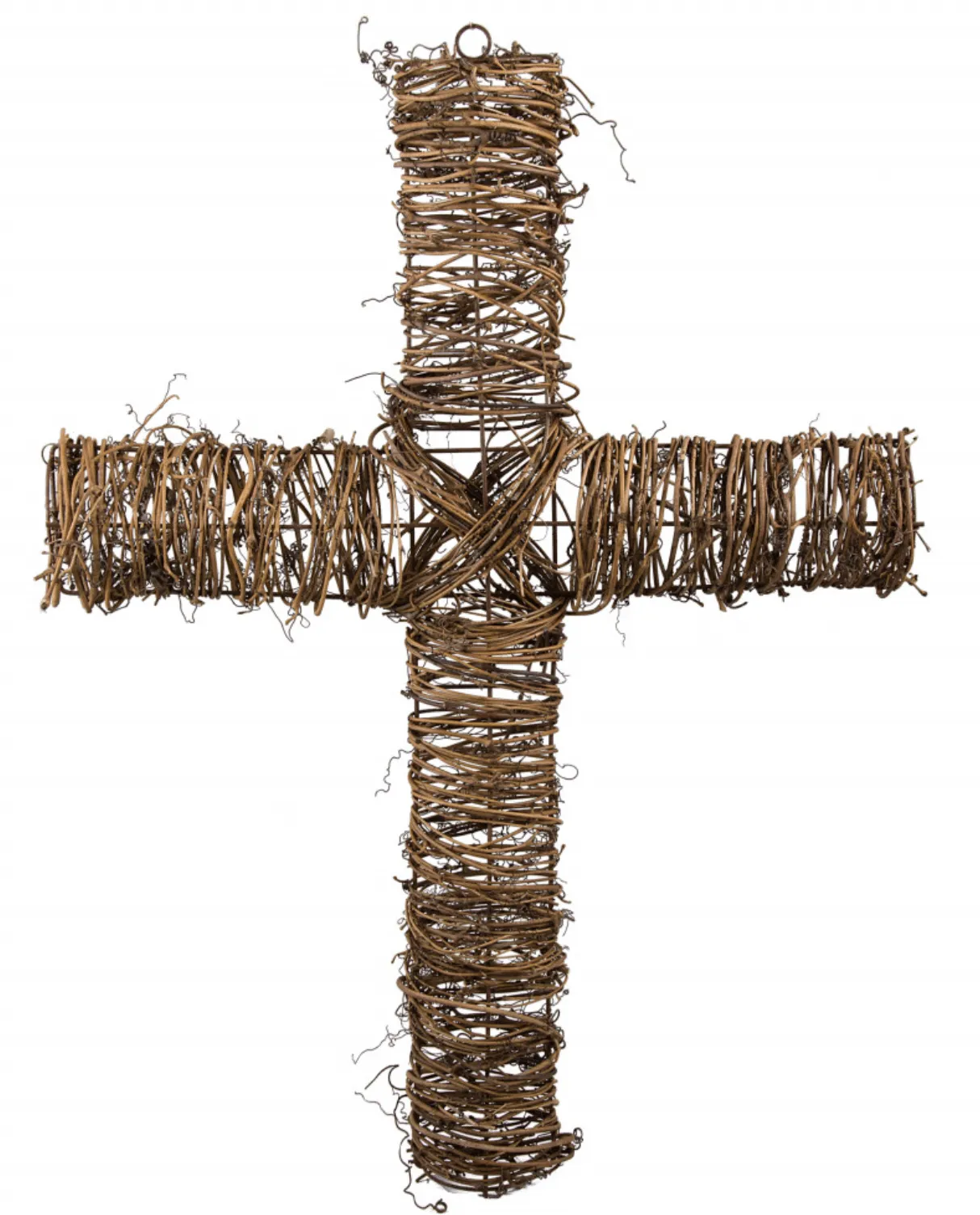 24" Natural Twig Cross - 29280NAT