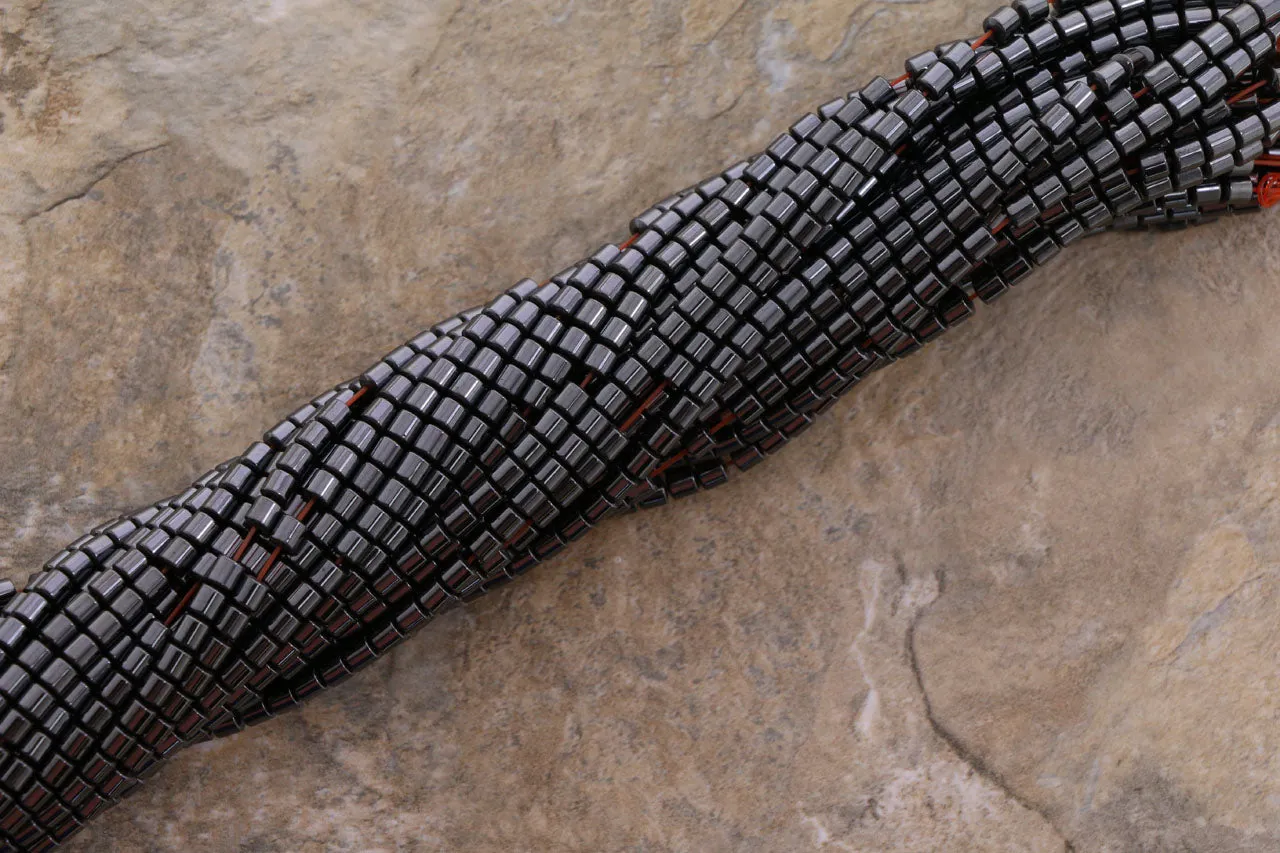 3mm Magnetic Hematite Drum Mh02