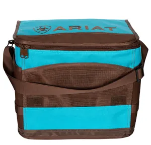 4-200TQ Ariat Cooler Bag Turquoise/Brown