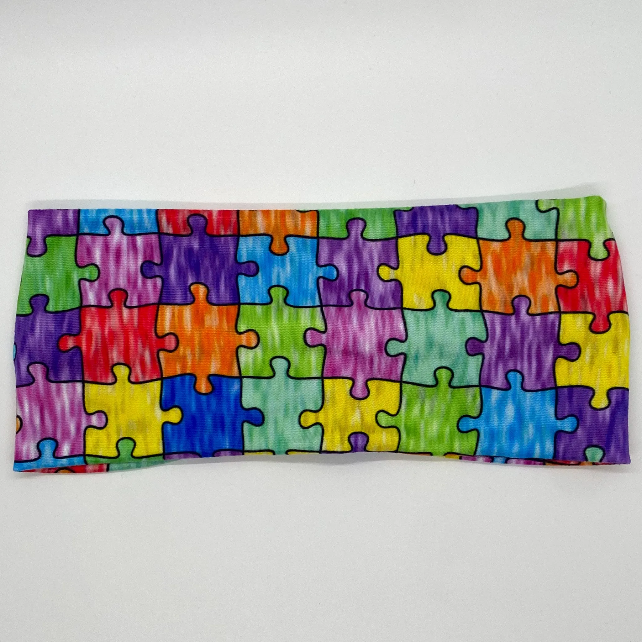 A Piece of the Puzzle Twist Headband