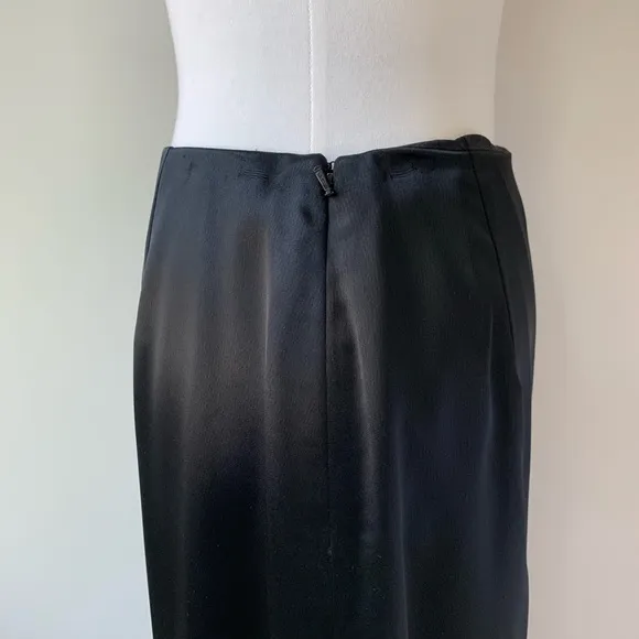 Adrianna Papell Black Evening Long Skirt Size 10P