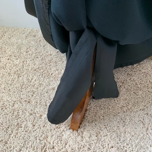 Adrianna Papell Black Evening Long Skirt Size 10P