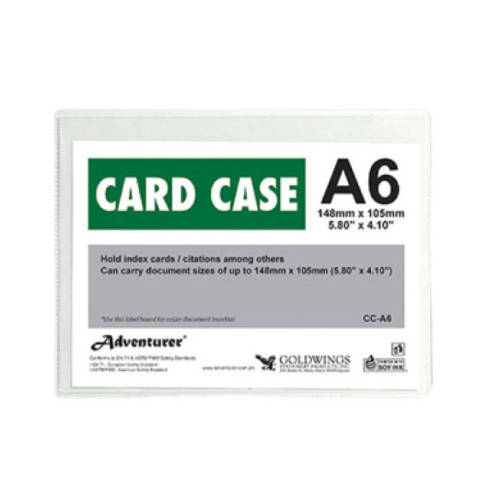 Adventurer Card Case Plastic