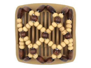 African Butterfly Chameleon Hair Comb - Ndebele Blonde 30