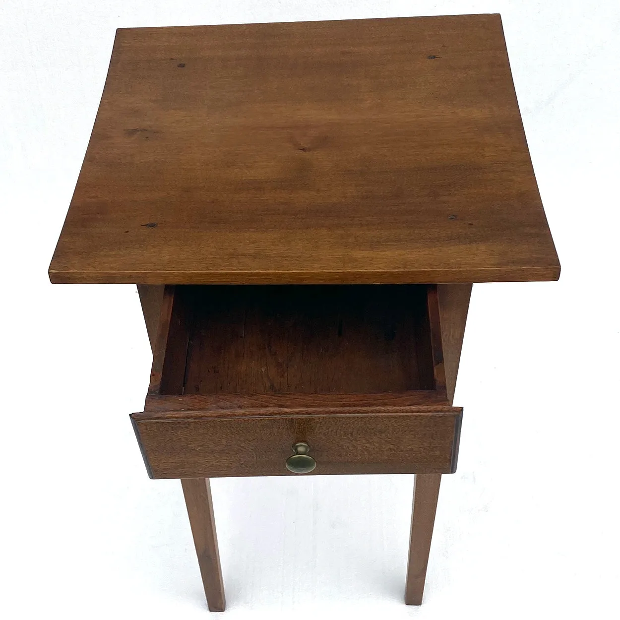 American New Hampshire Birch One-Drawer Side Table