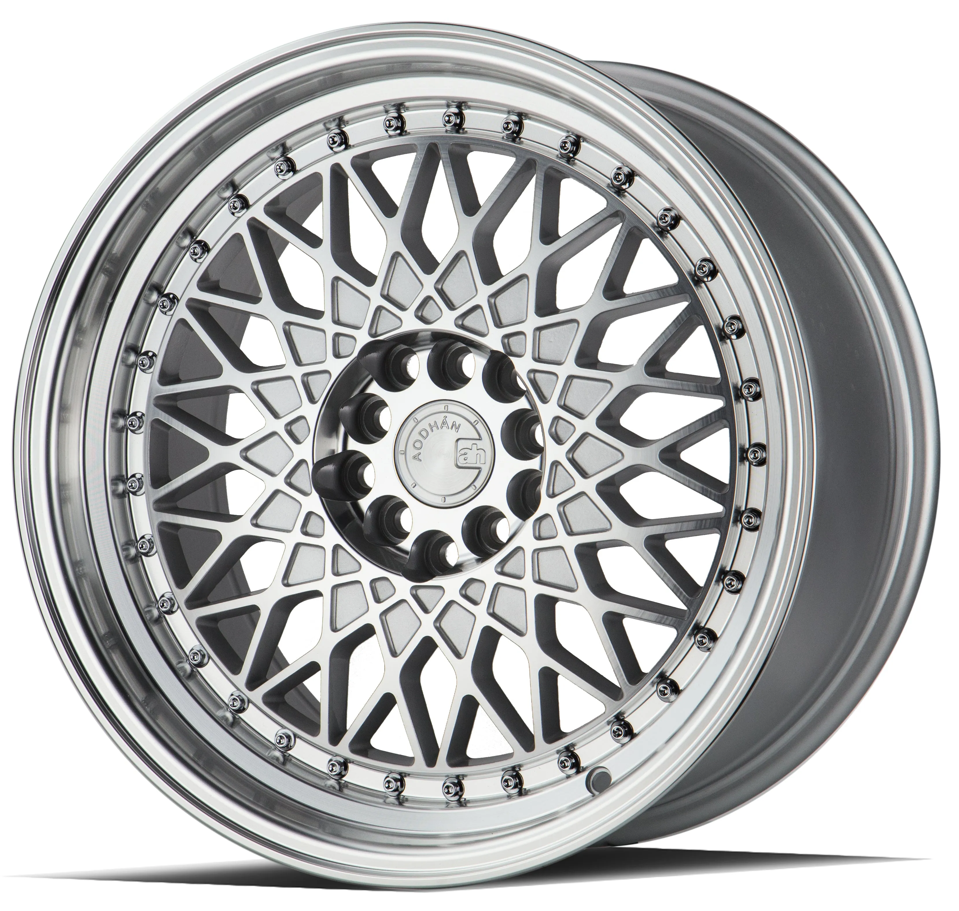 Aodhan AH05 17x9 5x100/114.3  25 Silver Machined Face And Lip