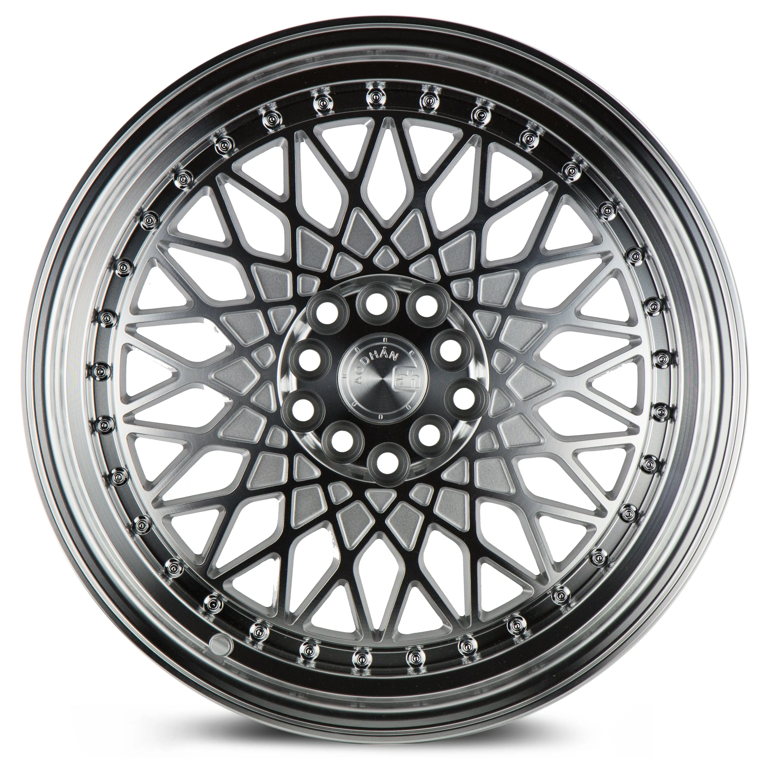 Aodhan AH05 17x9 5x100/114.3  25 Silver Machined Face And Lip