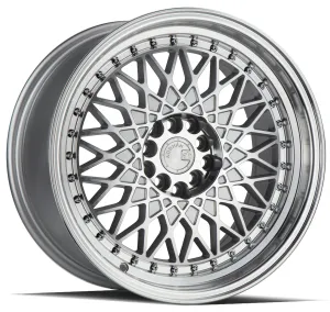 Aodhan AH05 17x9 5x100/114.3  25 Silver Machined Face And Lip