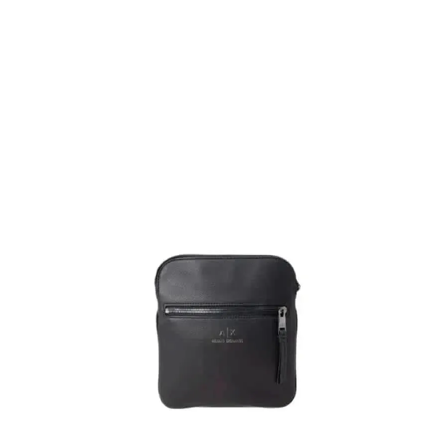 Armani Exchange Men's Black Polyester Shoulder Bag