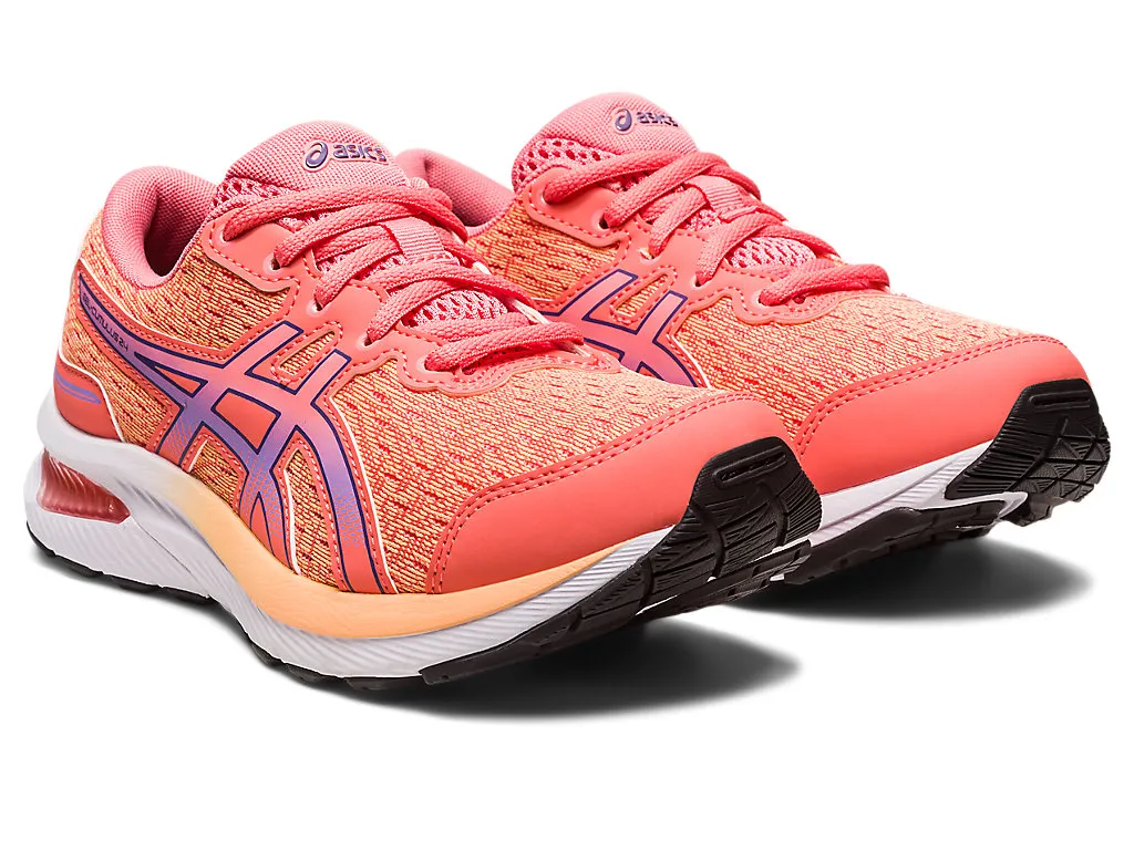 Asics Gel-Cumulus 24 GS (Junior) - Papaya/Dusty Purple