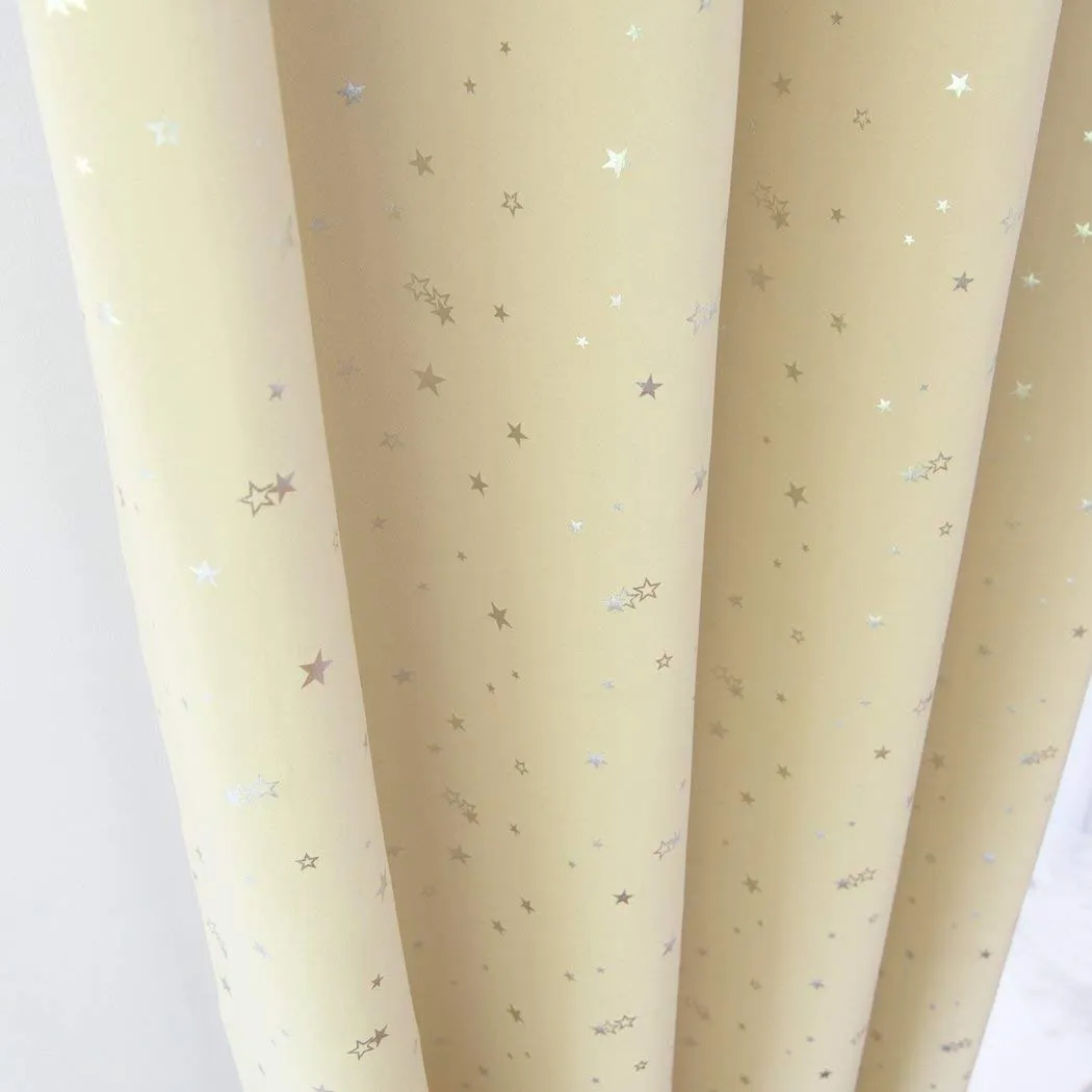 Aurora Home Star Struck 84"L Thermal Insulated Blackout Curtain Pair - 52 x 84
