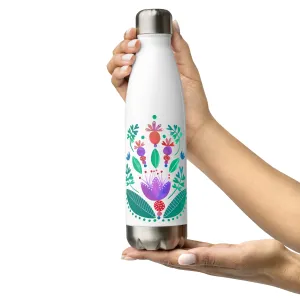 Balancing Flowers - Stainless Steel Water Bottle