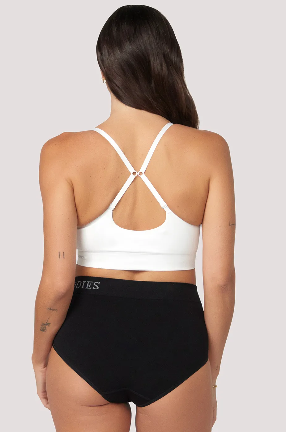 Bamboo Skinny Strap Convertible Bra 2pk
