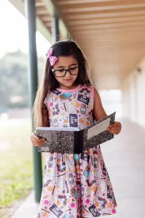 BE KIND BACK TO SCHOOL DRESS WITH POCKETS