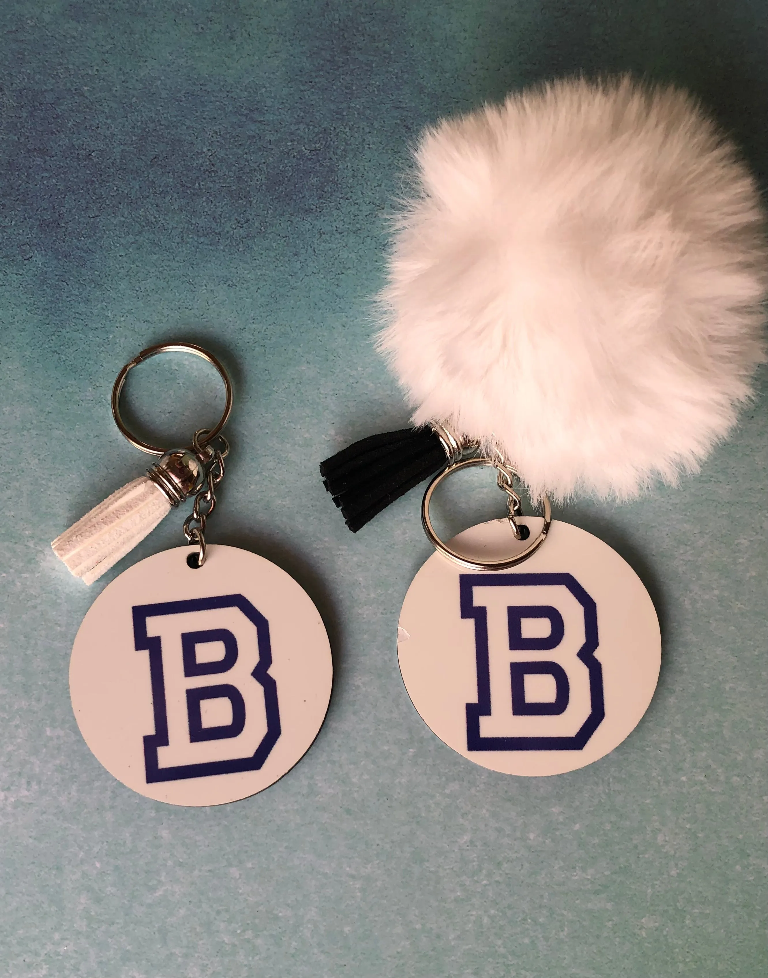 Beaver B Keychain
