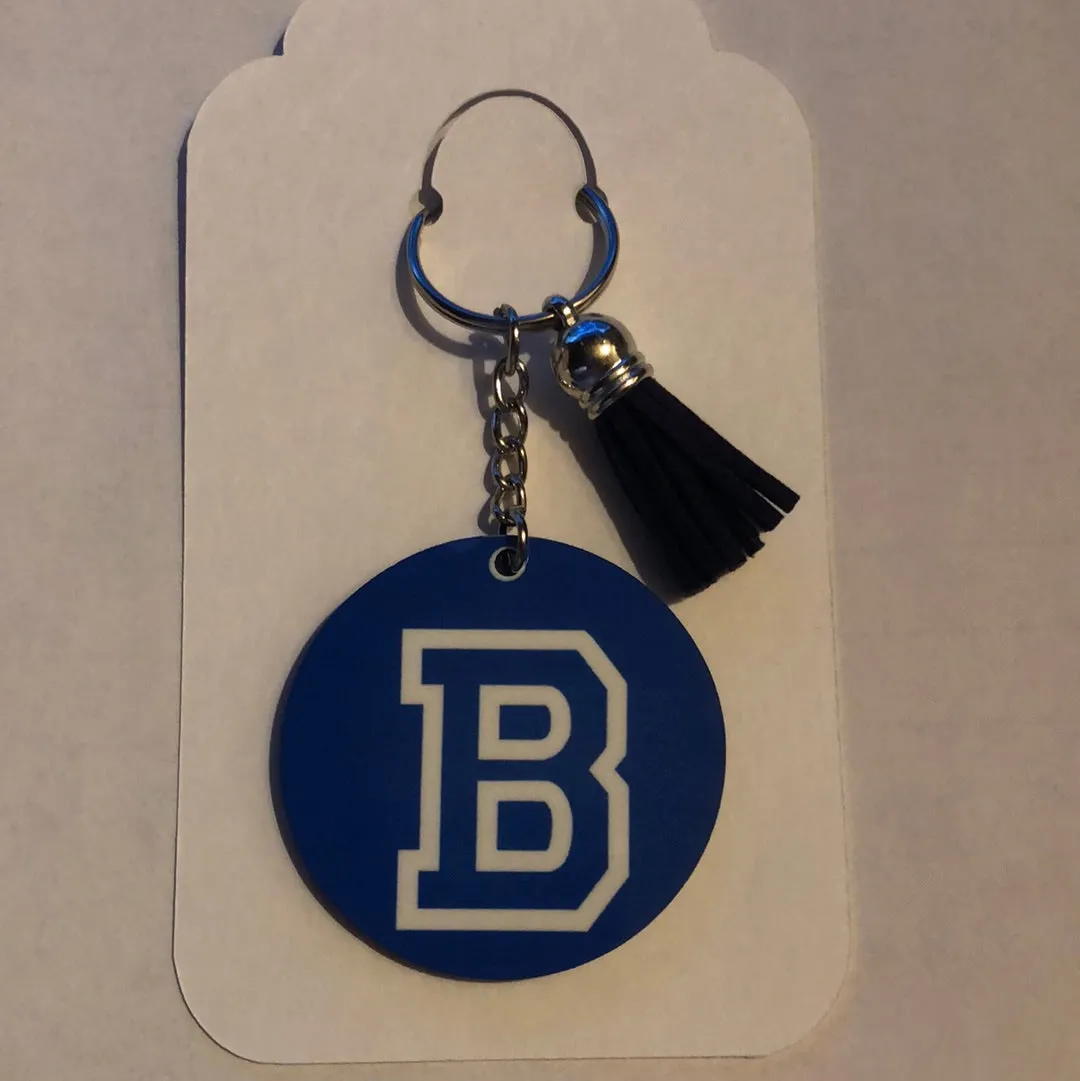 Beaver B Keychain