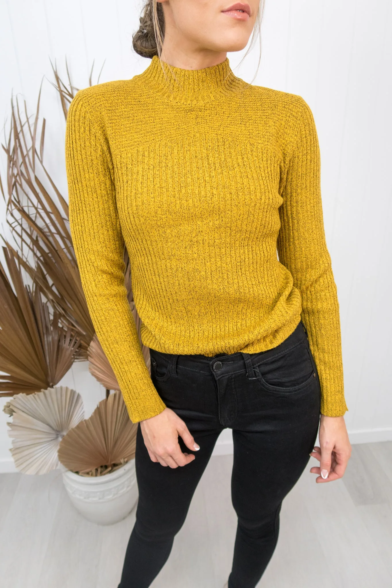 Benny Knit -Mustard