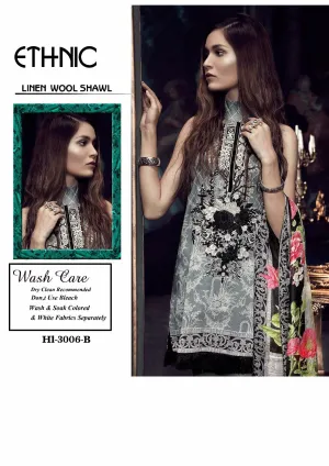 Beutifull winter dress by ethnic with woolen shawl Model # W 897