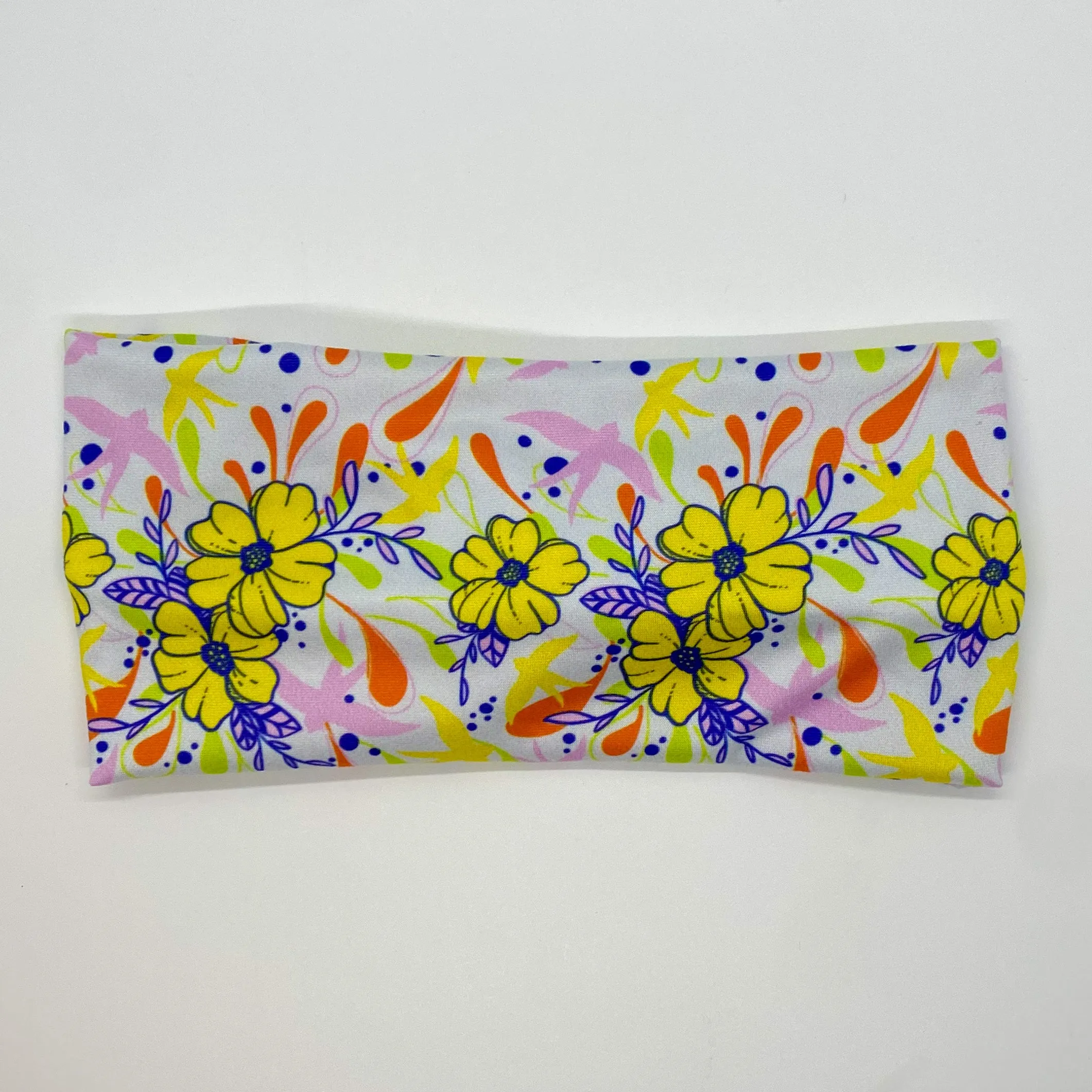 Birds and Blossoms Twist Headband