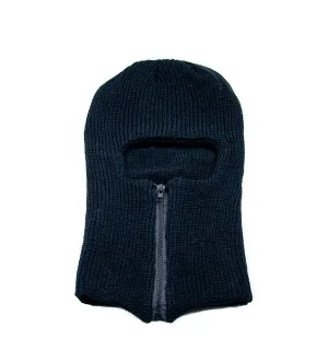 Black Ski Mask w/Zipper
