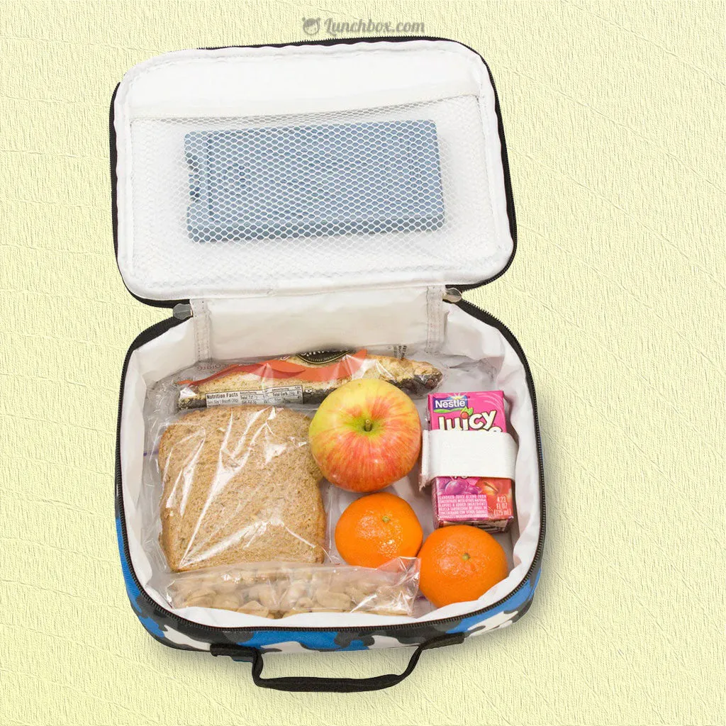 Blue Camo Insulated Lunchbox