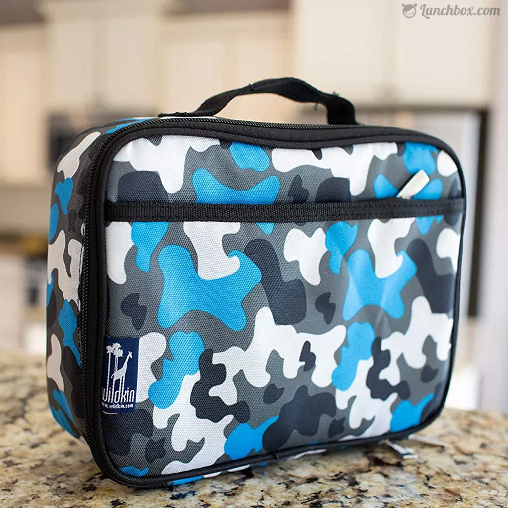 Blue Camo Insulated Lunchbox