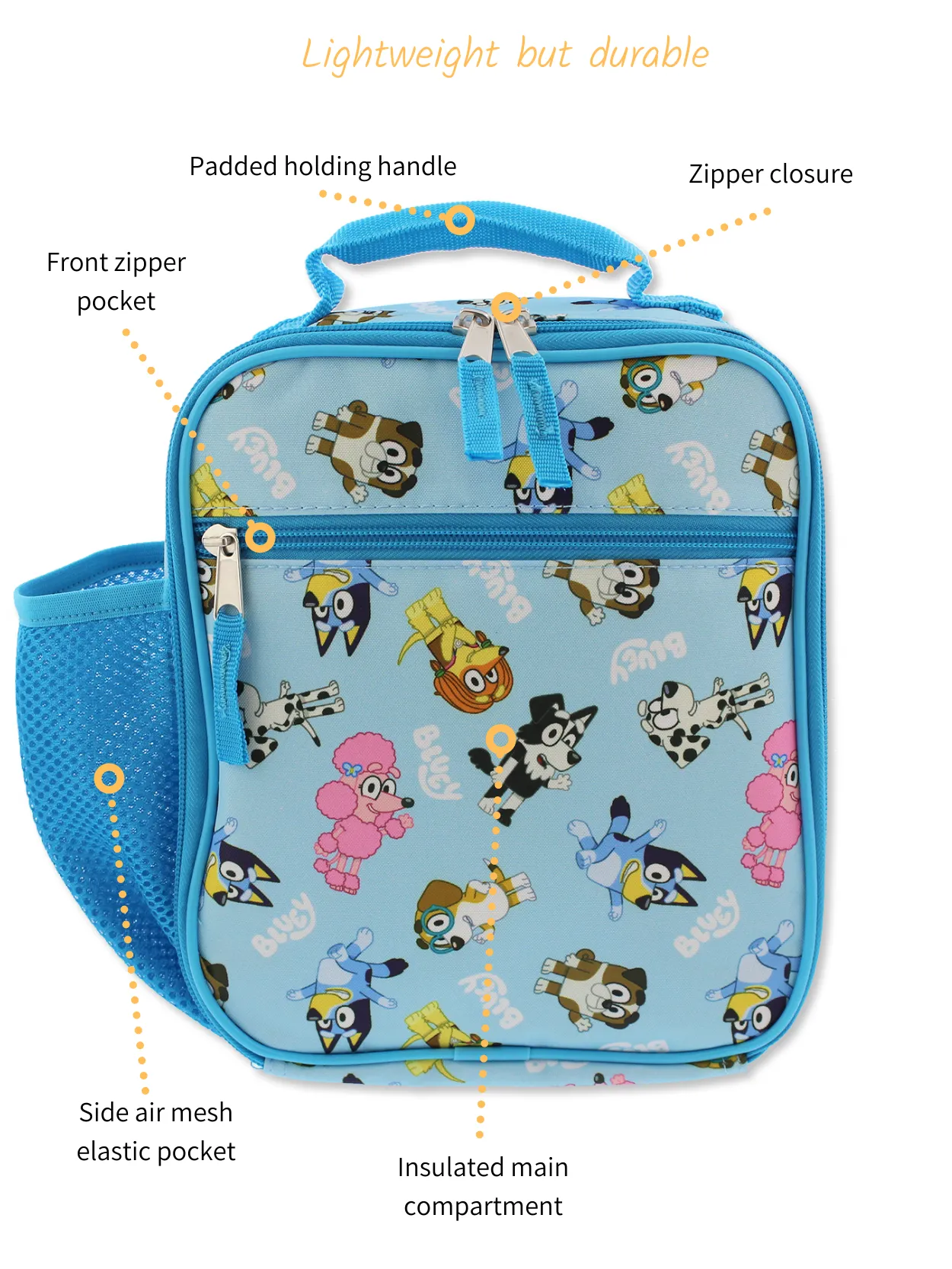 Bluey Soft Insulated School Lunch Box