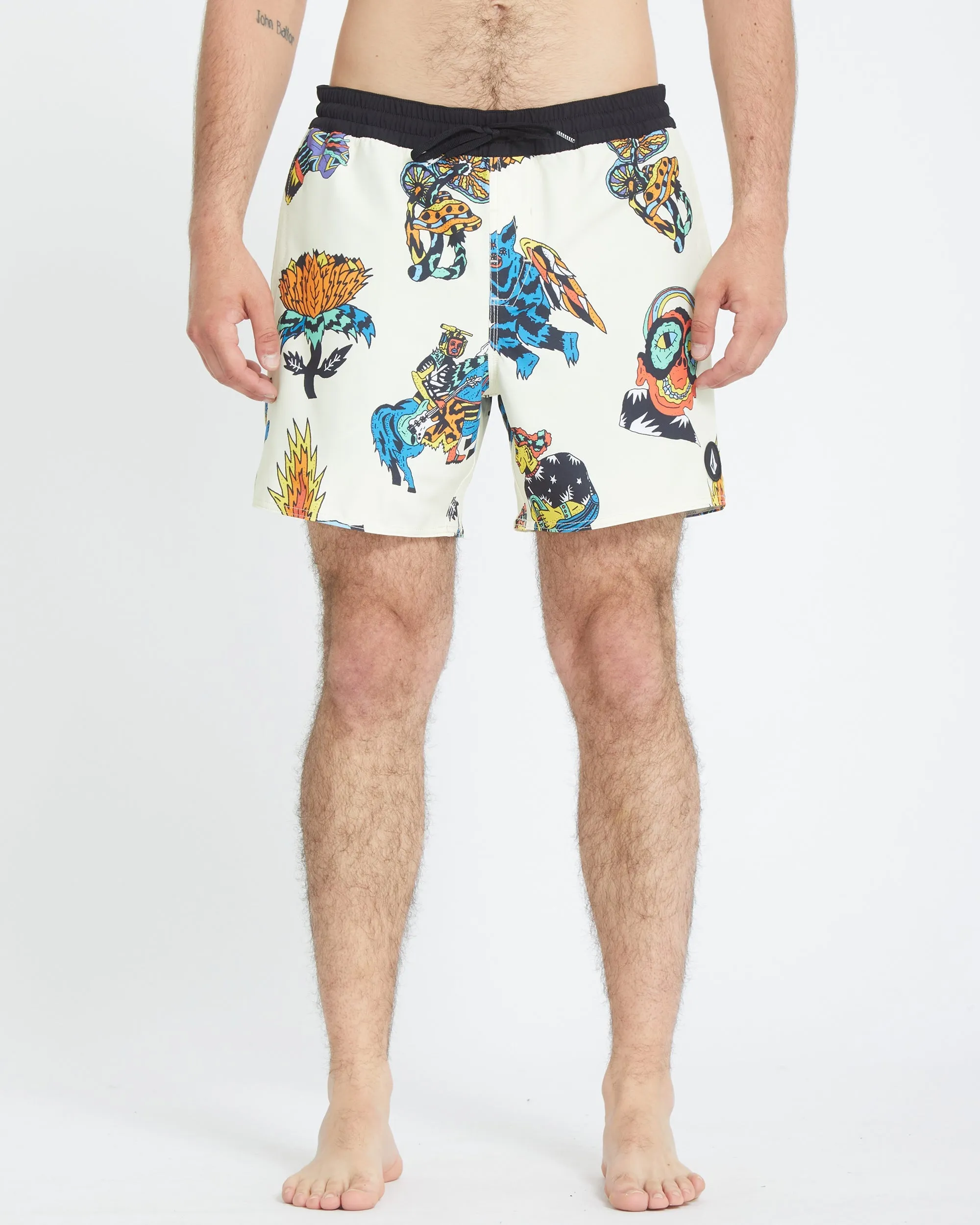Bob Mollema Trunk 16" Boardshort - LIGHT BEIGE
