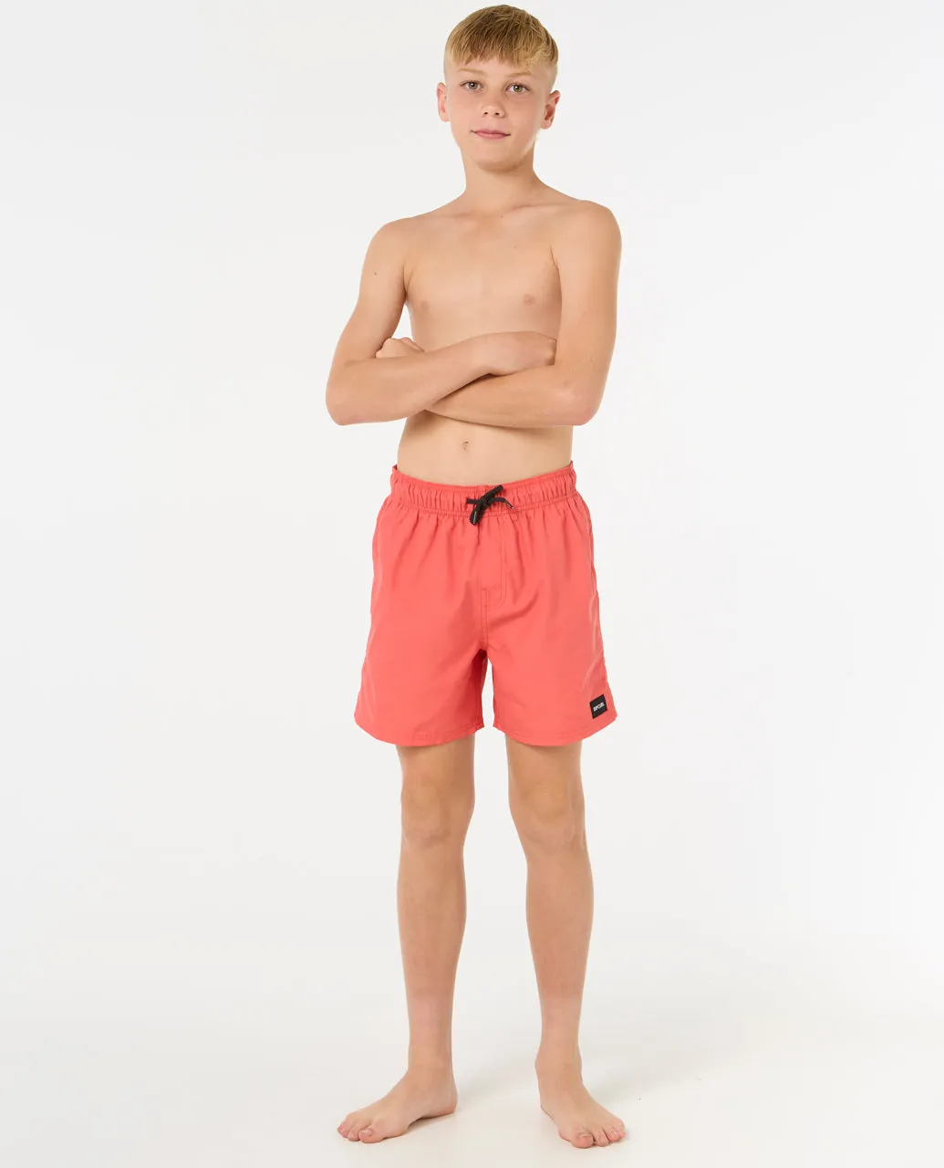 BOY'S OFFSET VOLLEY - WASHED RED (AGES 12-16)