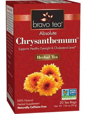 Bravo Tea, Chrysanthemum, 20 Tea Bags