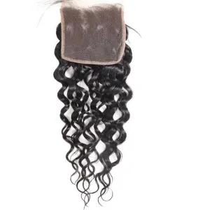 Brazilian Water Wave Lace Closure 4"x4"