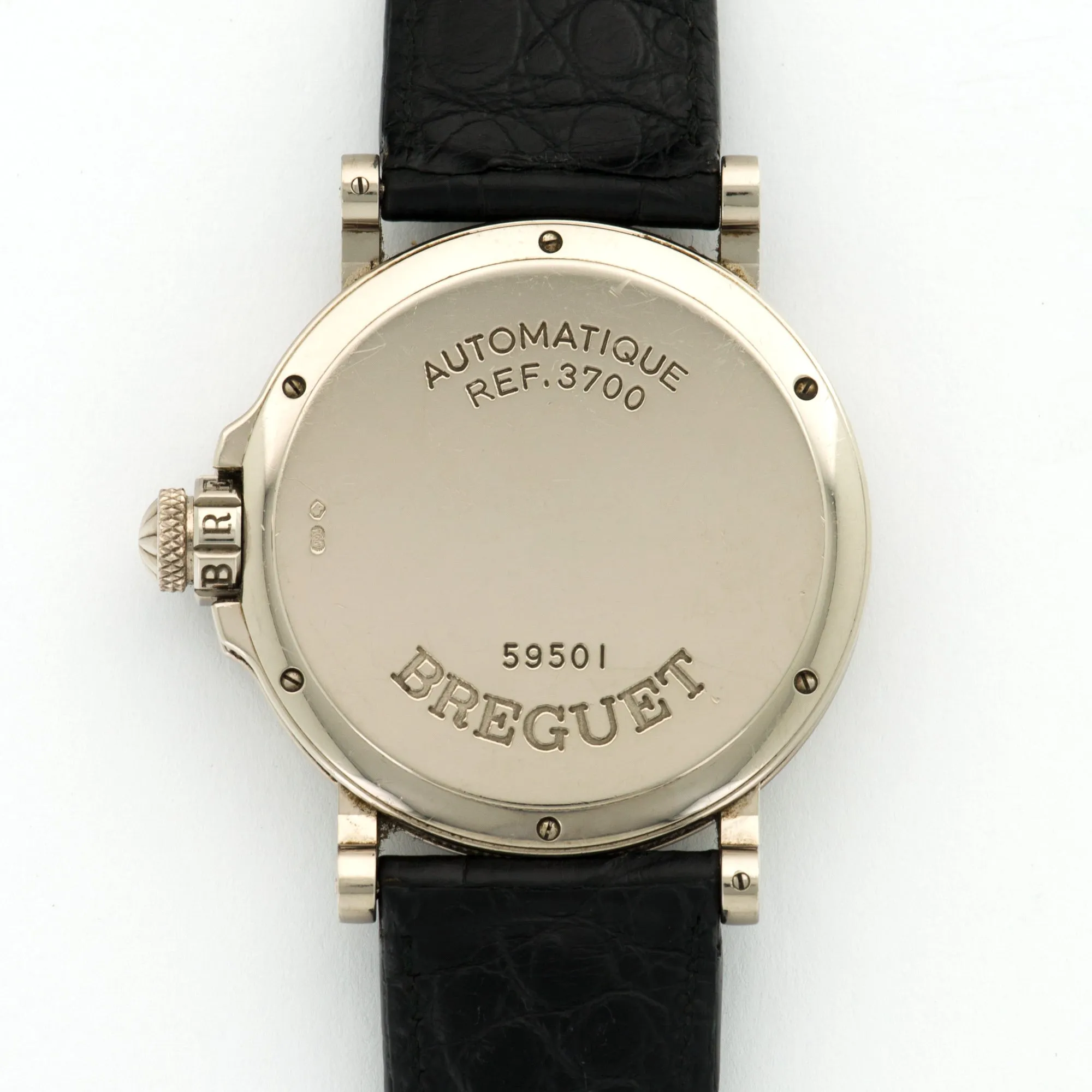 Breguet White Gold Hora Mundi Marine Watch Ref. 3700