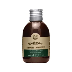 Brilliantine Exclusive Travel Shampoo Hair Cleansing Nourishing 100ML - QOD