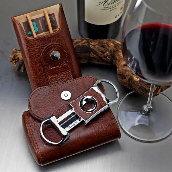 Brizard and Co. The "V" Cutter - Antique Saddle Leather
