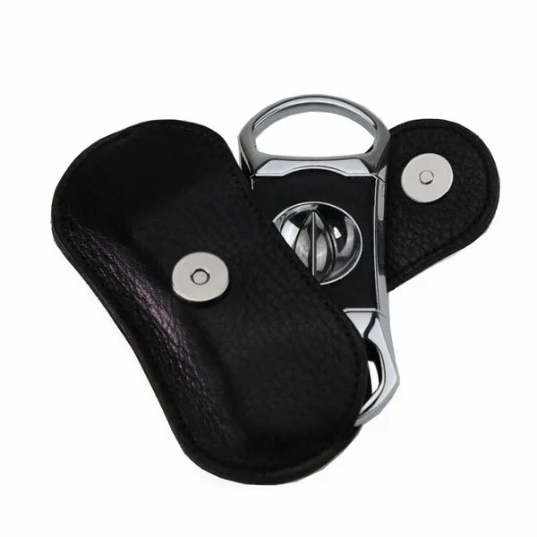 Brizard and Co. The "V" Cutter - Black Leather