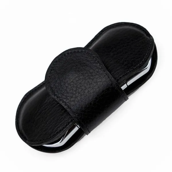 Brizard and Co. The "V" Cutter - Black Leather