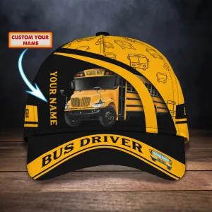 Bus Driver - Personalized Name Cap 02