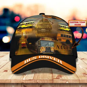 Bus Driver - Personalized Name Cap 85