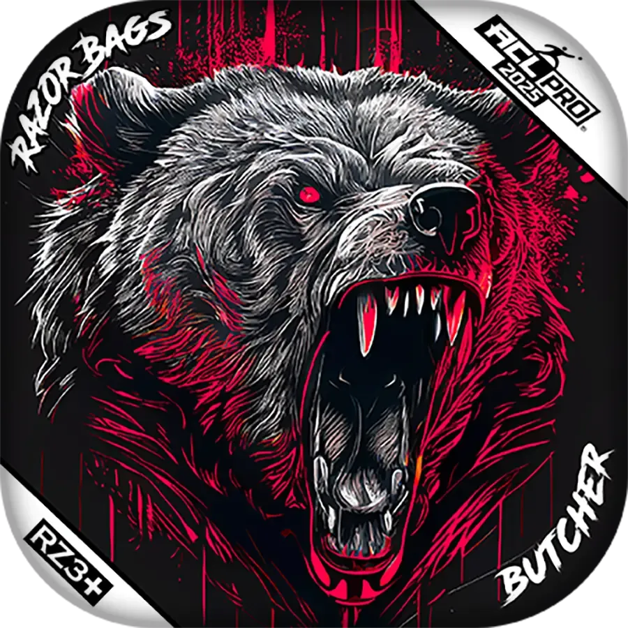 Butcher | Grizzly Black Series | ACL PRO Razor Cornhole Bags