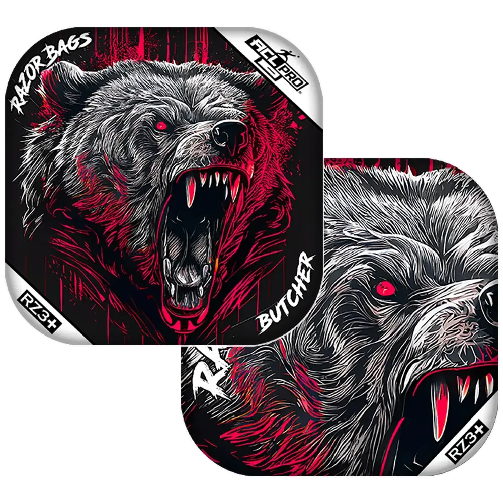 Butcher | Grizzly Black Series | ACL PRO Razor Cornhole Bags